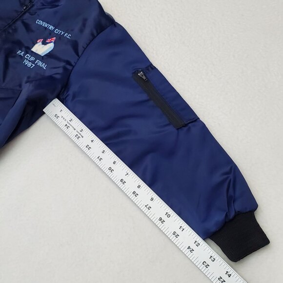 Rare COVENTRY CITY Vintage 1987 FA Cup Final Wembley Jacket Football Shirt Top - Picture 16 of 17